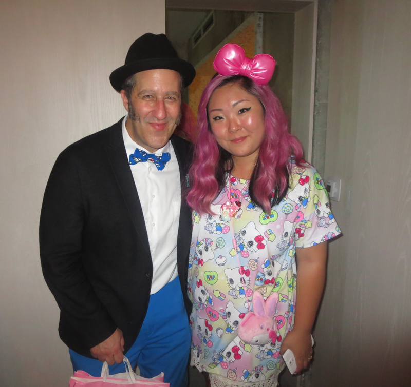 Artist Paul Frank and Sanrio Creative Manager Sarah Lee/Gillian G. Gaar